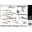 Master Box British infantry weapons, WWII era figura készlet