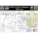Master Box British infantry weapons, WWII era figura készlet