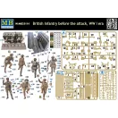 Master Box British infantry before attack,WWI era figura készlet