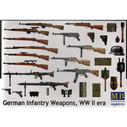 Masterbox German Infantry Weapons WW II
