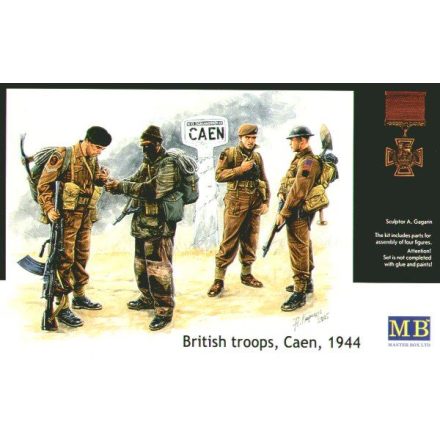 Masterbox British Troops Caen 1944