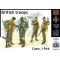 Master Box Britische Truppen Caen 1944 figura készlet