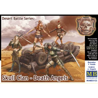   Master Box Skull Clan-Death Angels,Desert Battle Se figura készlet