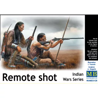 Master Box Indian Wars Series, Remote Shot figura készlet