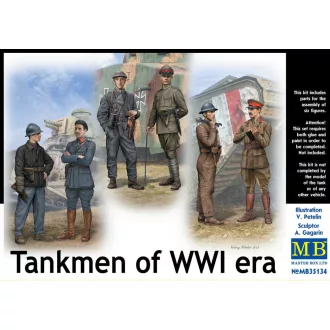 Master Box WWI Tankmen figura készlet
