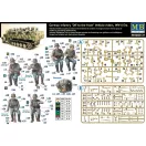 Master Box German infantry vehicle riders figura készlet