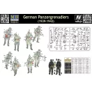 Master Box Deutsche Panzergrenadiere 1939-42 figura készlet