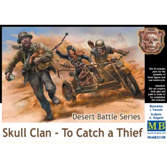   Master Box Desert Battle Series,Skull Clan-To Catch a Thief figura készlet