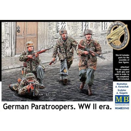 Masterbox German Paratroopers, WWII