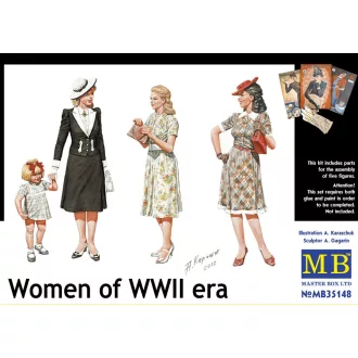 Master Box Women of WWII figura készlet