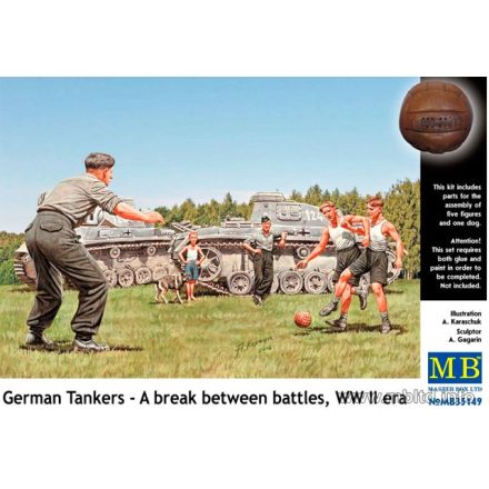 Masterbox German Tankers - A Break
