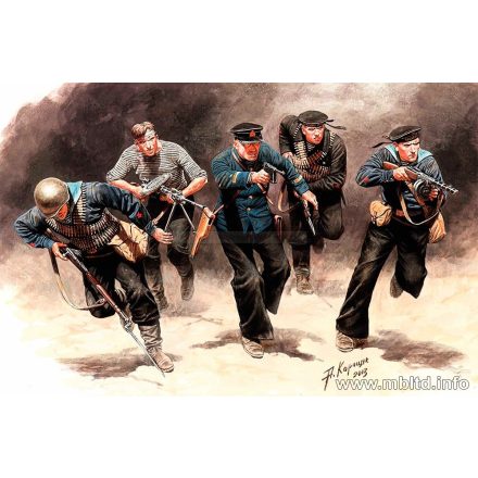 Masterbox Soviet Marines Attack, 1941-1942