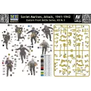Master Box Soviet marinas Attack 1941-42 Easter Fro figura készlet