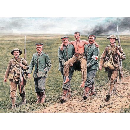 Masterbox British and German soldiers, Somme Battle, 1916
