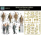 Master Box British and German soldiers,Somme Battle figura készlet