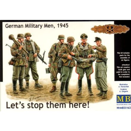 Masterbox German Military Men, 1945