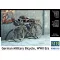 Master Box German military bicycle, WWII Era dioráma kiegészítő