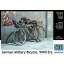 Master Box German military bicycle, WWII Era dioráma kiegészítő
