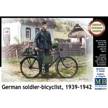 Masterbox German Soldier-Bicyclist
