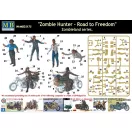 Master Box Zombie Hunter-Road to Freedom.Zombieland figura készlet