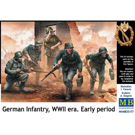 Masterbox German Infantry WWII Early Period