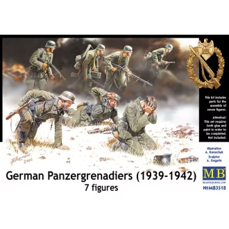   Master Box Deutsche Panzergrenadiere 1939-1942 figura készlet