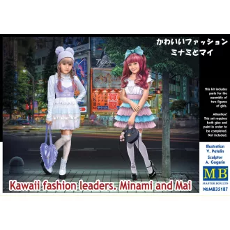   Master Box Kawaii fashion leaders.Minami and Mai figura készlet