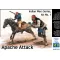 Master Box Apache Attack,Indian Wars Series,kit No1 figura készlet