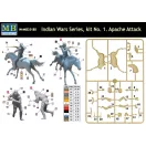 Master Box Apache Attack,Indian Wars Series,kit No1 figura készlet