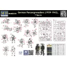Master Box Deutsche Panzergrenadiere 1939-1942 figura készlet