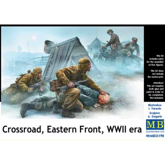 Master Box Crossroad,Eastern Front, WWII era figura készlet