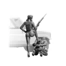 Master Box Desert Battle Series. Skull Clan - New Amazons figura készlet