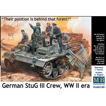 Masterbox German Stug III Crew