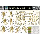 Master Box D-Day June 6th 1944 figura készlet