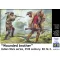 Master Box Wounded brother. Indian Wars series, XVIII century. Kit No. 2 figura készlet