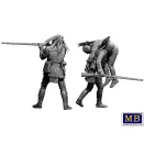 Master Box Wounded brother. Indian Wars series, XVIII century. Kit No. 2 figura készlet