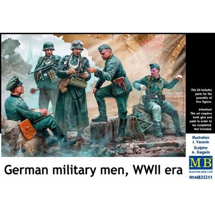 Masterbox German military men, WWII era
