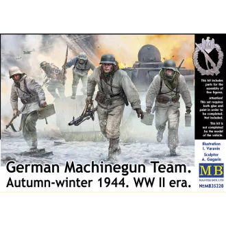   Master Box German Machinegun Team. Autumn-winter 1944. WWII era figura készlet