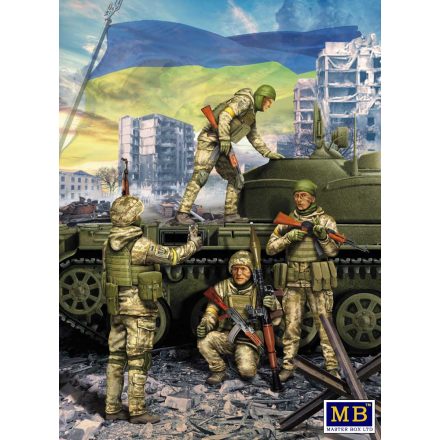 Masterbox Russian-Ukrainian War series, kit №1. Defence of Kyiv, March 2022. Trophy