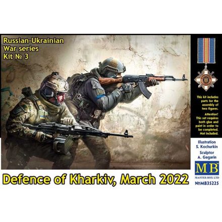Masterbox Russian-Ukrainian War series, kit № 3. Defence of Kharkiv, March 2022