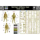 Master Box German military man, 1939-1941 figura készlet