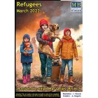 Masterbox Russian-Ukrainian War series, kit №5. Refugees