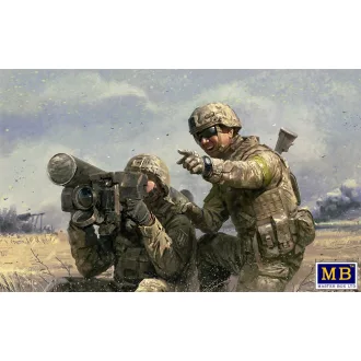   Masterbox Russian-Ukrainian War Series Kit No 6. Javelin. The Ukrainian Anti-Tank Crew