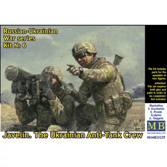   Master Box Javelin. The Ukrainian Anti-Tank Crew Russian-Ukrainian War series, Kit ? 6 figura készlet