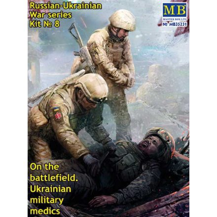 Masterbox Russian-Ukrainian War Series - On The Battlefield, Ukrainian Military Medics