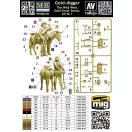 Master Box Gold-digger. The Wild West. Gold Fever Series. Kit ? 1. figura készlet