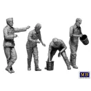 Master Box Schnelle Truppen. German Drivers, WW II Era figura készlet