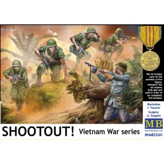 Master Box SHOOTOUT! Vietnam War series figura készlet