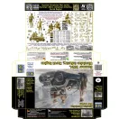Master Box Russian-Ukrainian War series. Summer 2024. Ukrainian Infantry. Kursk Region figura készlet