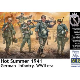   Masterbox Hot Summer 1941 - German Infantry (5 Figures) figura